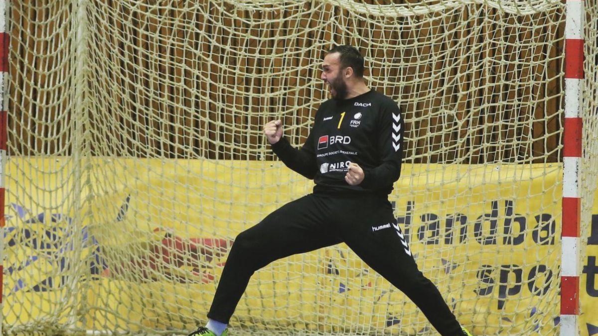 Ionuţ Iancu, portarul naționalei României (Sursa foto: eurohandball.com)