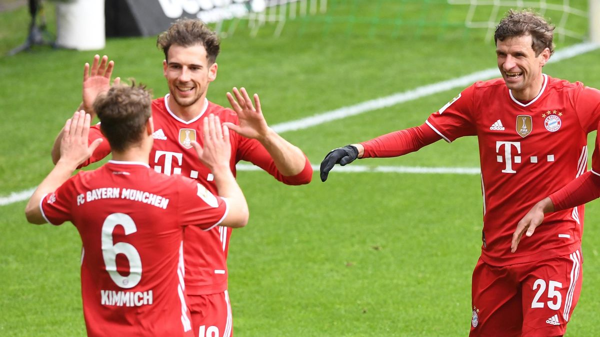 Bayern-Stars Kimmich, Goretzka, Müller