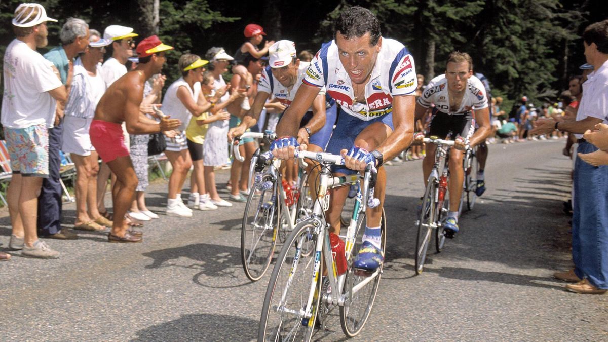Stephen Roche, en el Tour de Francia 1987