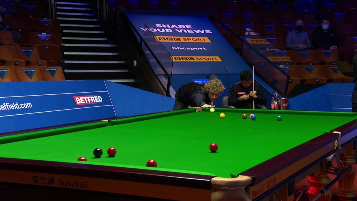 World Snooker Championship 2021 Neil Robertson Crushes Liang Wenbo To Book Place In Round Two Eurosport