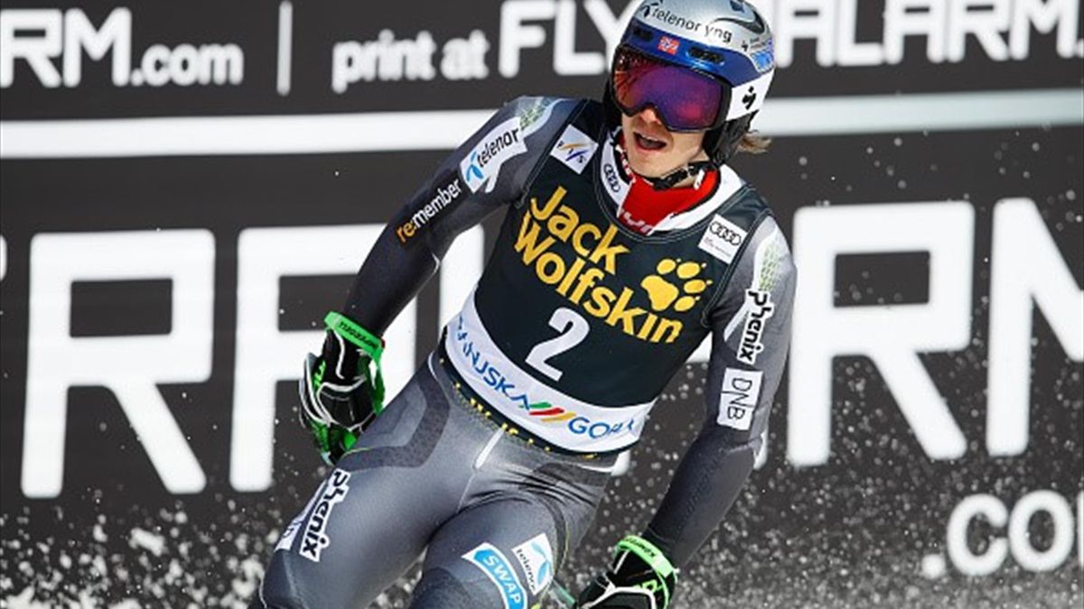 Kranjska Gora Slalom Men: Kristoffersen's 2nd run