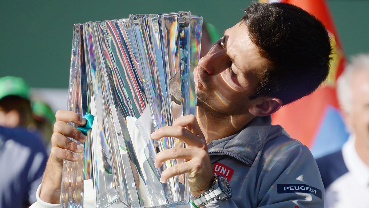 Indian Wells'te şampiyon Novak Djokovic Eurosport