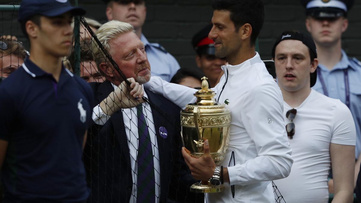 Novak Djokovic & Boris Becker