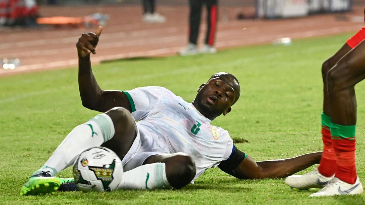 Kalidou Koulibaly durante Malawi-Senegal, Coppa d'Africa 2021 (18 gennaio 2022) (Getty Images)