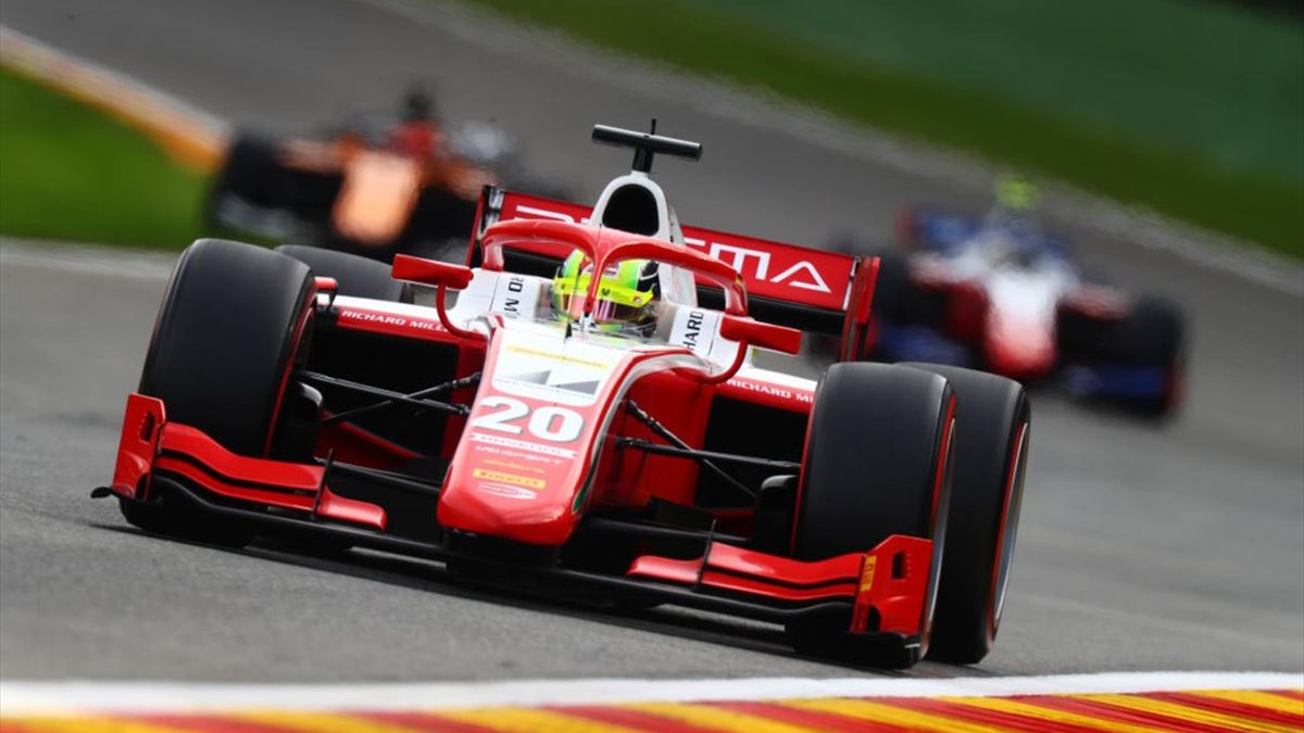 Formel 2 Mick Schumacher Rast In Spa Aufs Podest Eurosport