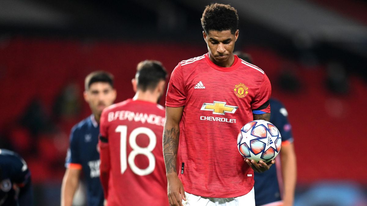 Bruno Fernandes Explains Decision To Give Penalty To Marcus Rashford Despite Hat Trick Chance Eurosport