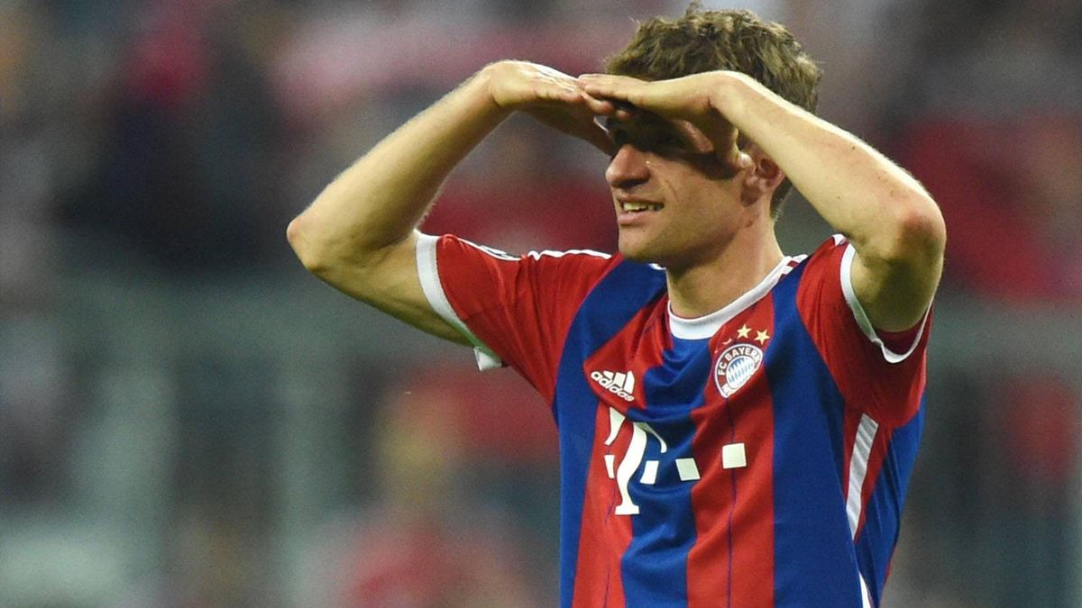 So Hat Man Bayern Star Thomas Muller Noch Nie Gesehen Eurosport