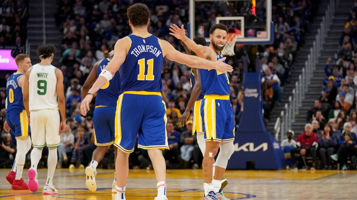 Los Warriors de los "Splash Brothers" se ofrecen a los Celtics y un partido de referencia