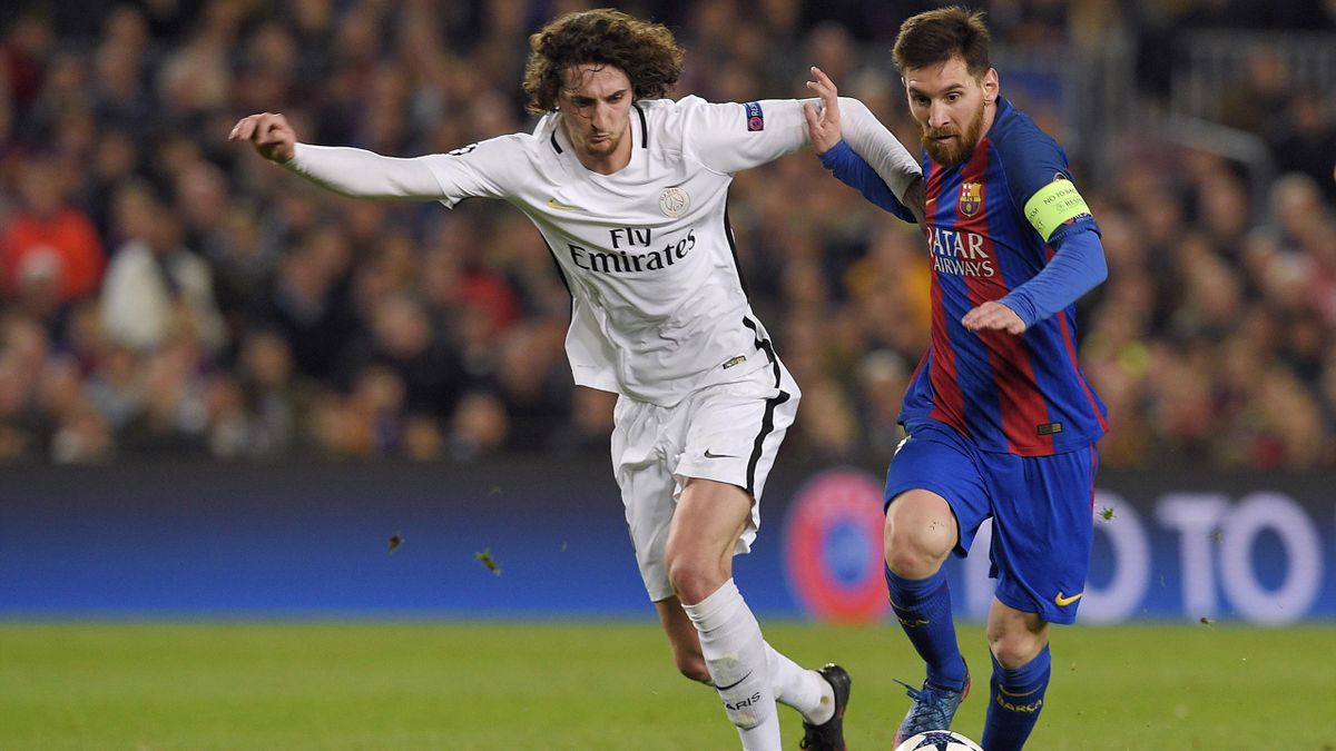 Barca Psg 6 1 Rabiot J Ai Joue Contre Barcelone Avec Une Infection Pulmonaire Eurosport