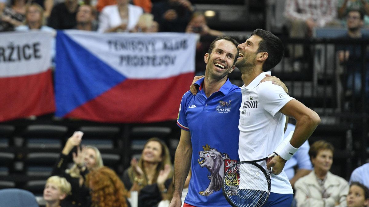 Novak Djokovic durch Trennung von Radek Stepanek ...
