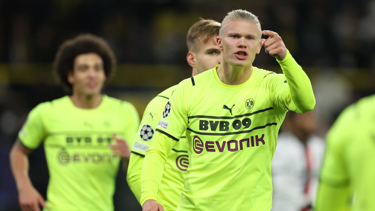 Borussia Dortmund 5-0 Besiktas: Erling Haaland comes off the bench to score twice as Bundesliga club score five - Eurosport