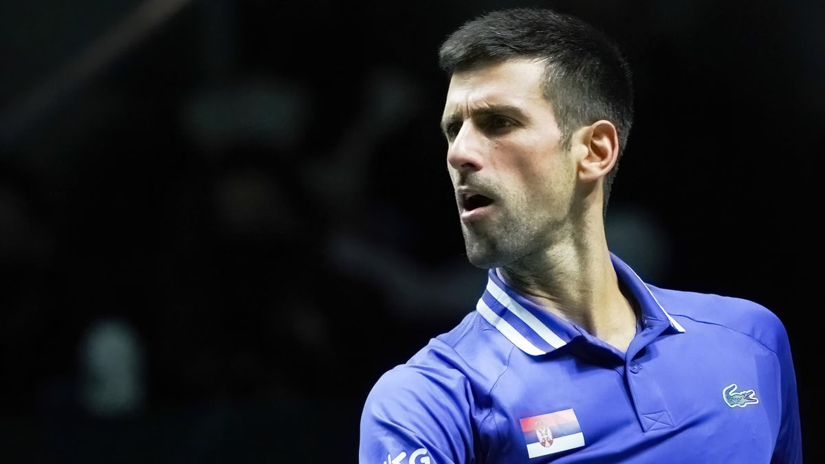 Novak Djokovic face à Marin Cilic en demi-finale de la Coupe Davis 2021