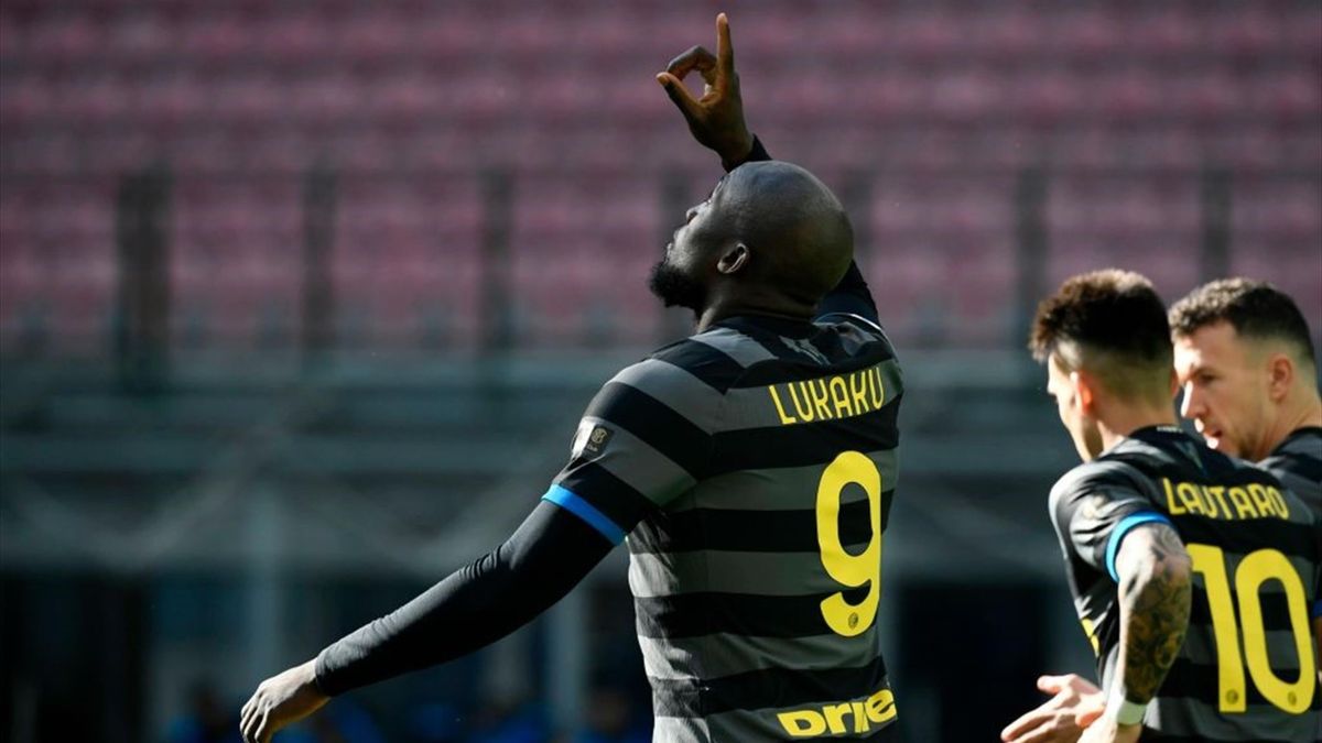 Lukaku a segno in Inter-Genoa - Serie A 2020/2021 - Getty Images