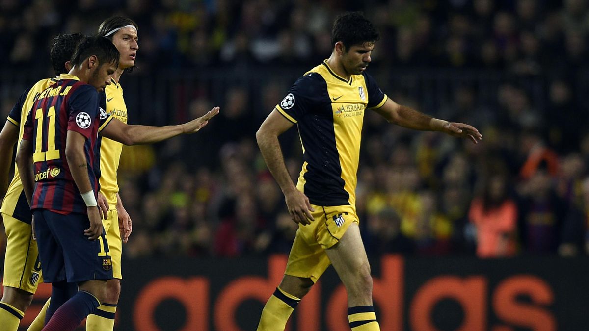 Atletico Forward Costa Suffers Hamstring Injury Eurosport