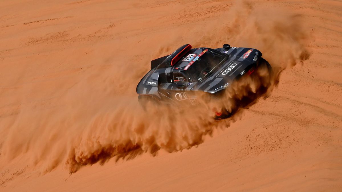 Carlos Sainz bei der Rallye Dakar