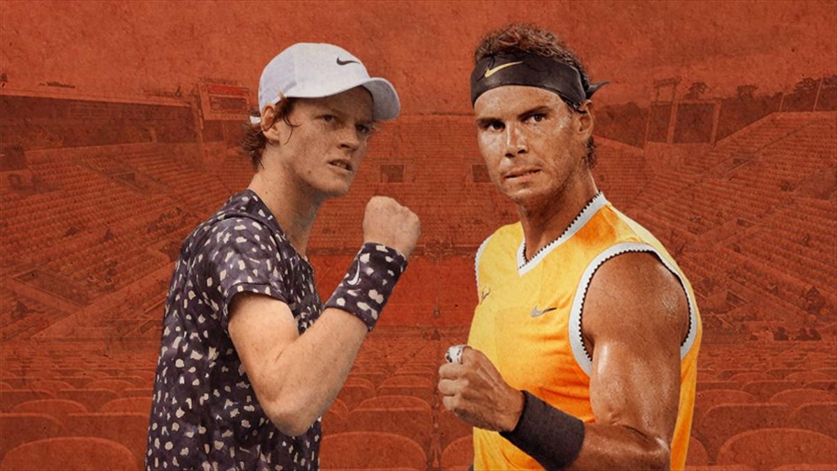 Nadal vs Sinner, Roland Garros 2020