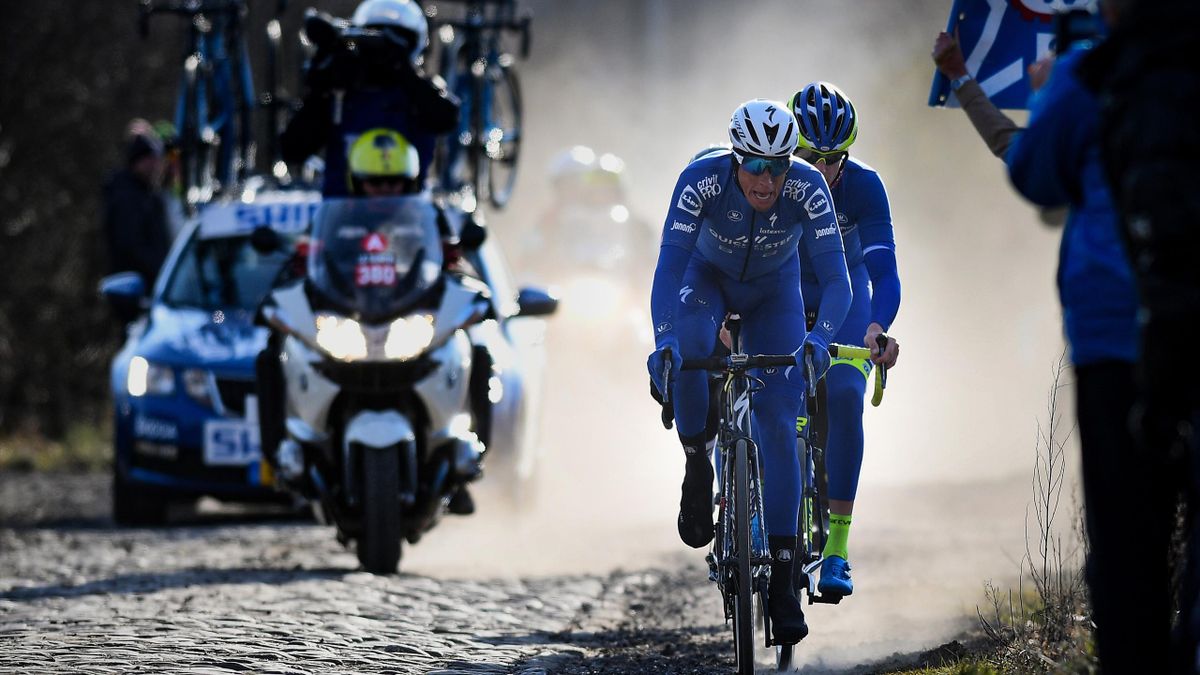 Niki Terpstra of Quick-Step Floors competes in the 50th edition of the Grand Prix du Samyn