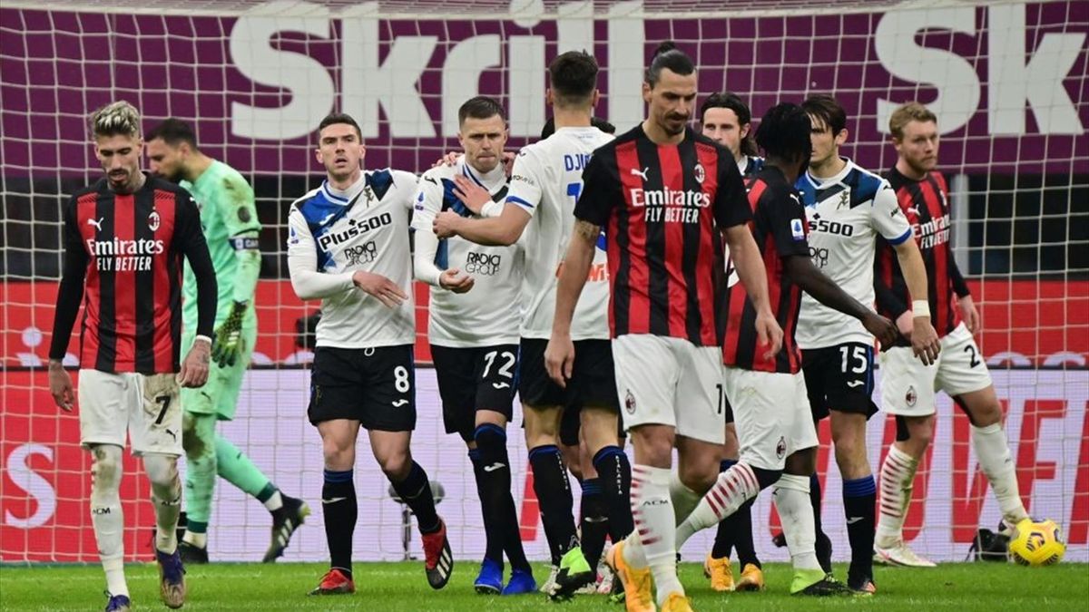 Milan-Atalanta: Meneo al líder, aviso al Real Madrid - Eurosport