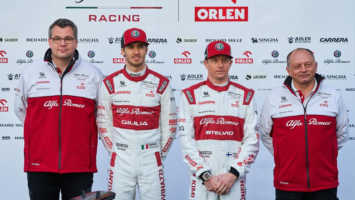 Formule 1 - Alfa Romeo confirme Kimi Räikkönen et Antonio ...