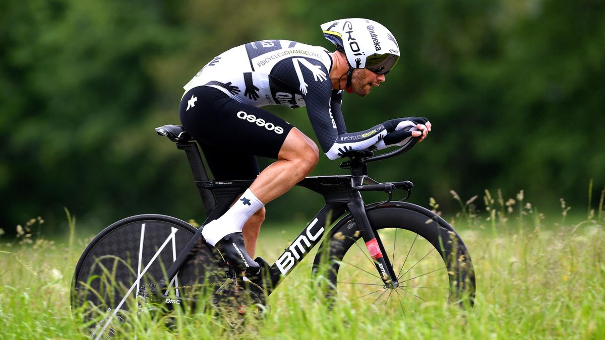 Reinardt Janse van Rensburg lors du Tour de Suisse 2021.