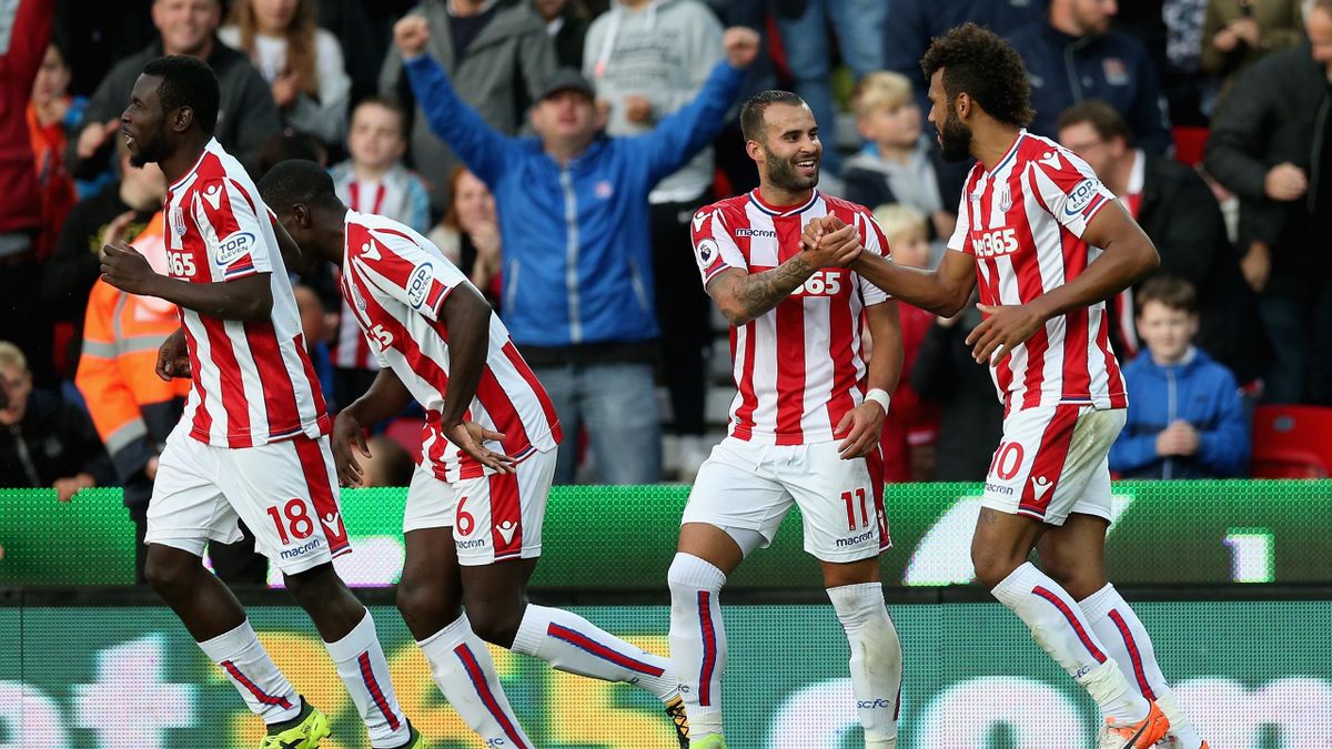 Choupo Moting Double Holds Manchester United To Draw At Stoke City Eurosport
