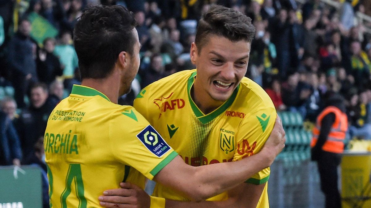 Andrei Girotto lors de Nantes-Clemront en Ligue 1