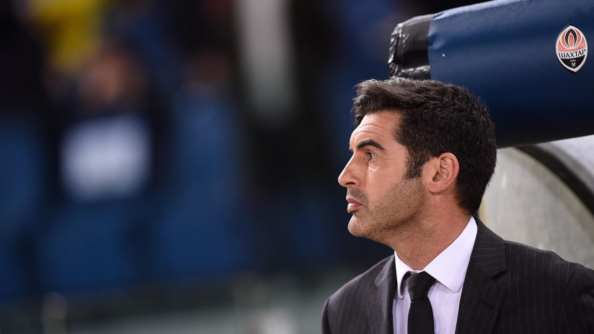 Paulo Fonseca manager of Shakhtar Donetsk during the UEFA Champions League Round of 16 match between Roma and Shakhtar Donetsk at Stadio Olimpico, Rome, Italy on 13 March 2018
