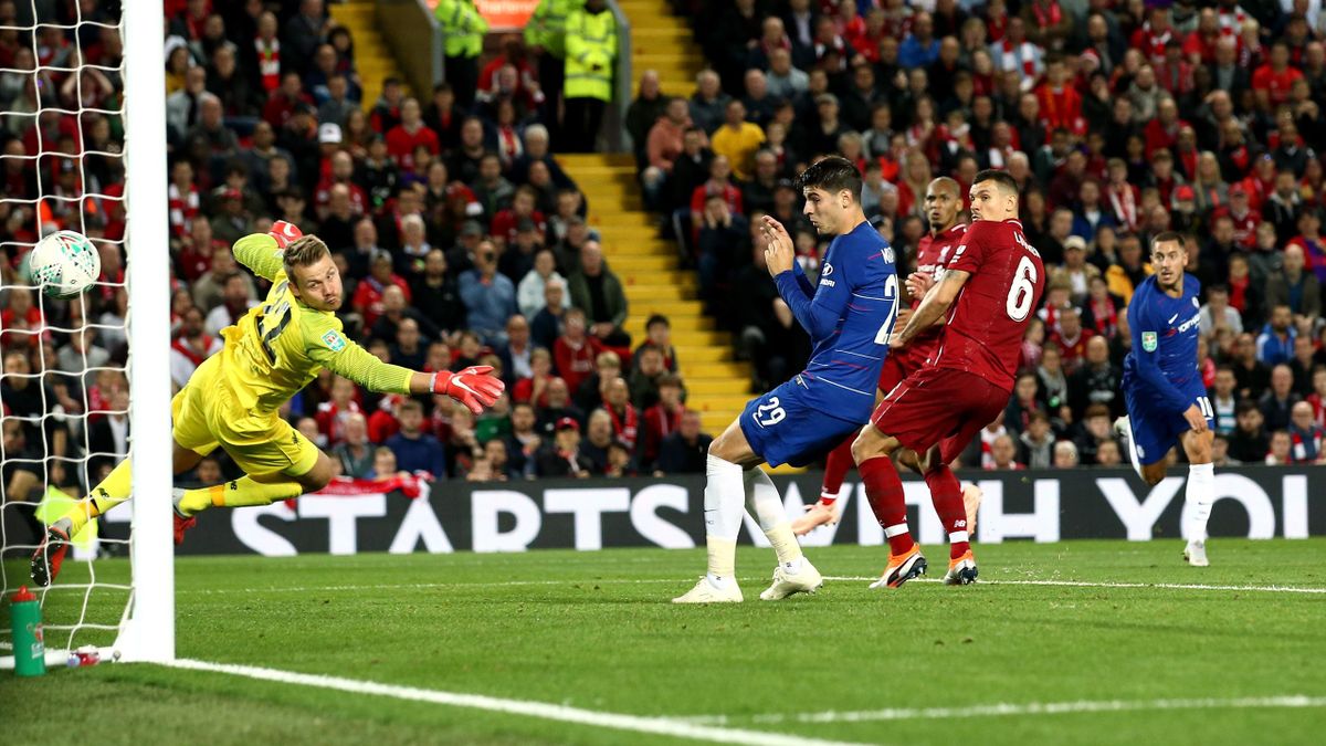 Eden Hazard - Chelsea-Liverpool - League Cup 2018-19