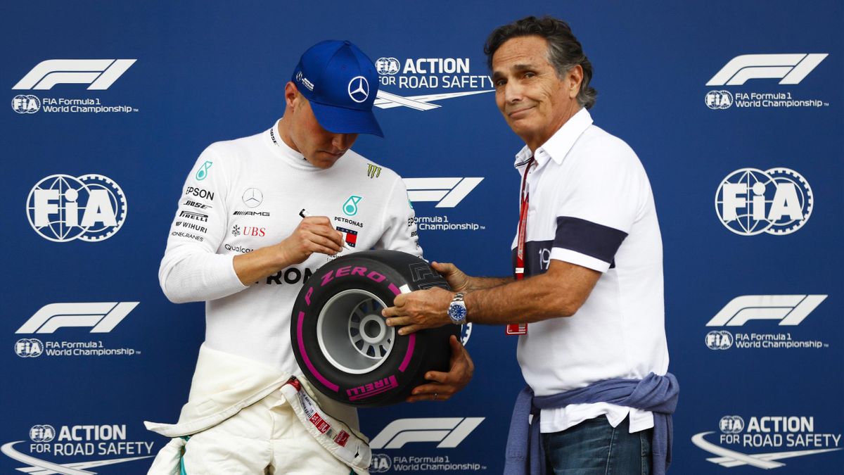 Nelson Piquet (r.) verwendete das N-Wort für Lewis Hamilton