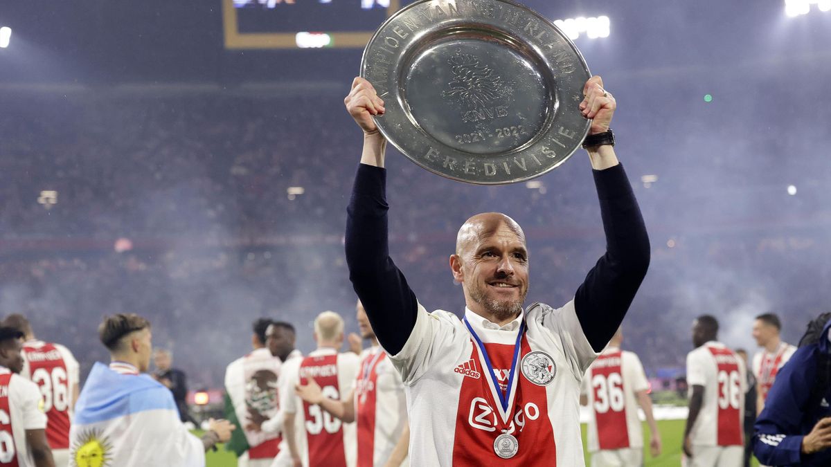 Ten Hag şi-a luat "la revedere" de la fanii lui Ajax cu un nou titlu