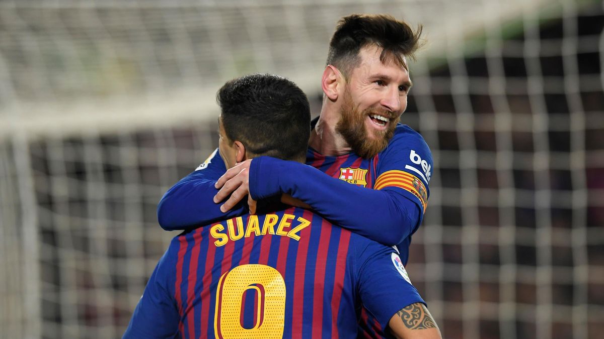 Suárez y Messi