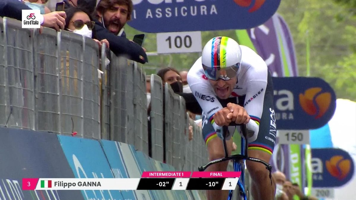 Giro d'Italia | Filippo Ganna pakt eerste Roze Trui ...
