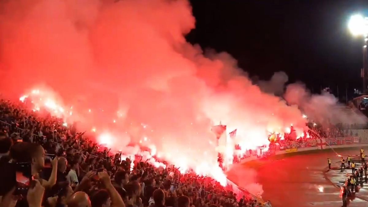 Hexenkessel Bei Belgrad Derby Irritierende Szenen In Der Corona Zeit Eurosport