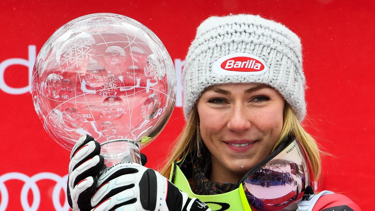 Mikaela Shiffrin won the globe in the overall standings during the Alpine Ski World Cup finals in March