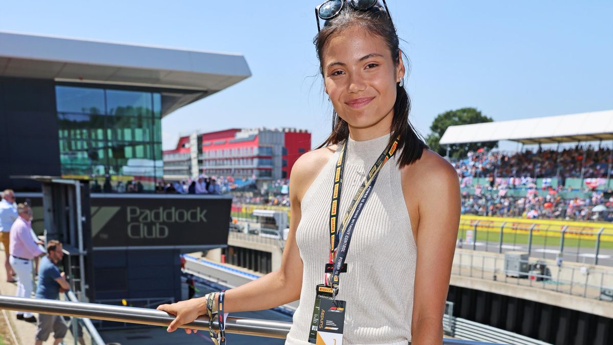 Emma Raducanu a facut senzatie la Silverstone