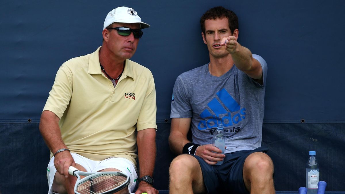 Ivan Lendl et Andy Murray en 2014