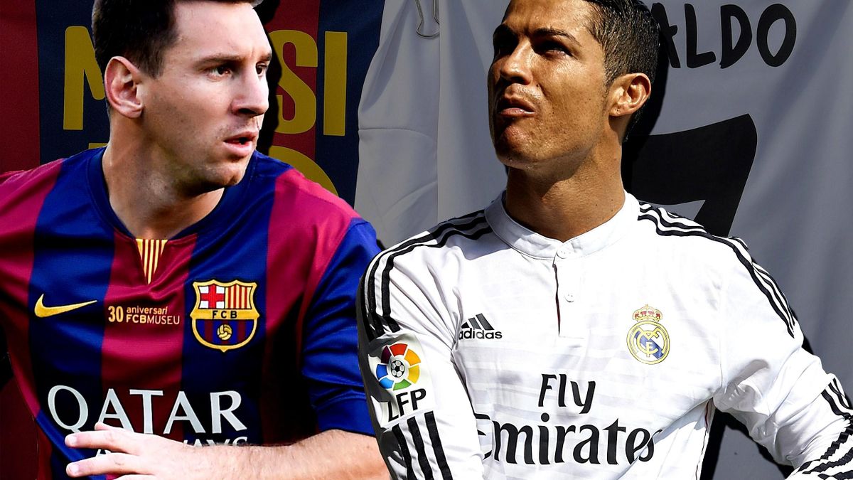 Die besten Fußballspieler unserer Zeit: Lionel Messi (li.) und Cristiano Ronaldo (re.)