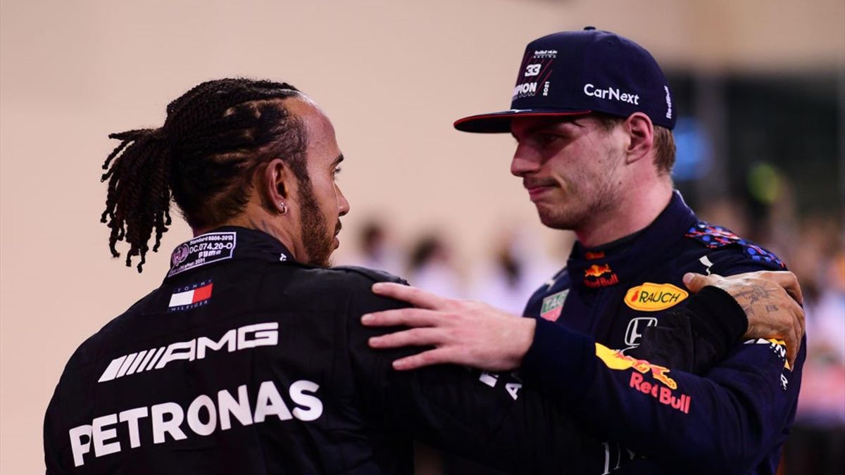 Lewis Hamilton (Mercedes), Max Verstappen (Red Bull) - GP of Abu Dhabi 2021