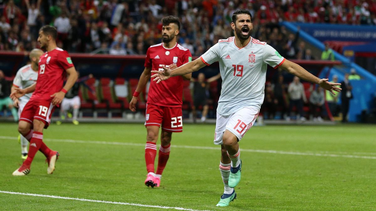 Diego Costa (Spanien vs. Iran)