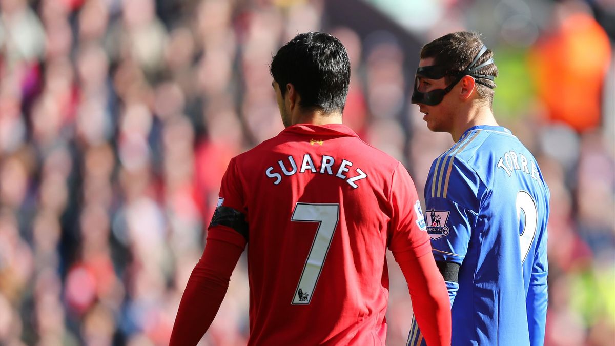 Luis Suarez (Liverpool) y Fernando Torres (Chelsea) - Premier League