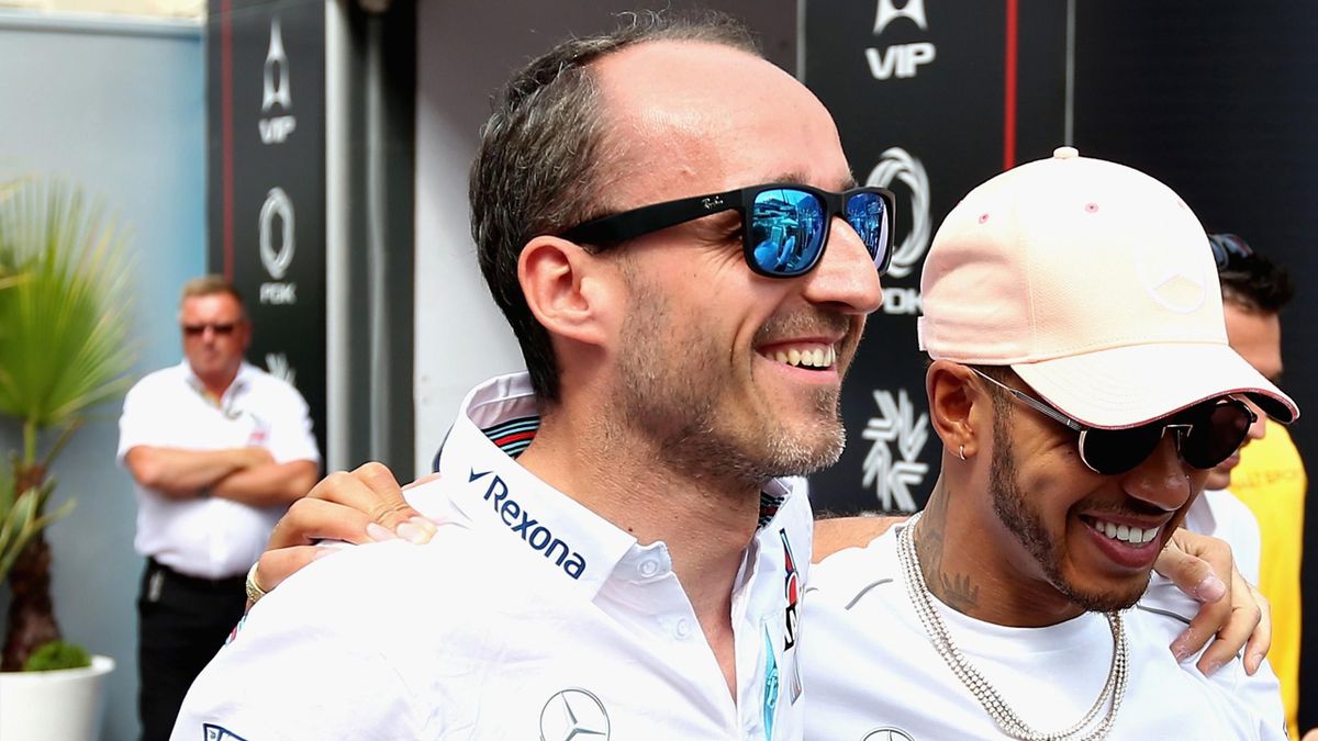 F1 News Lewis Hamilton And Fernando Alonso Happy To See Old Rival Robert Kubica Return Eurosport