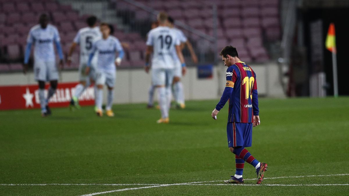 Lionel Messi (FC Barcelona) gegen den FC Valencia