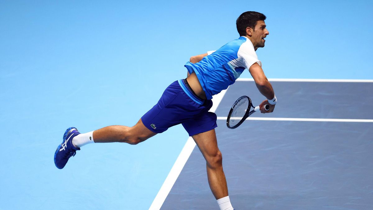 Novak Djokovic bei den ATP Finals 2021