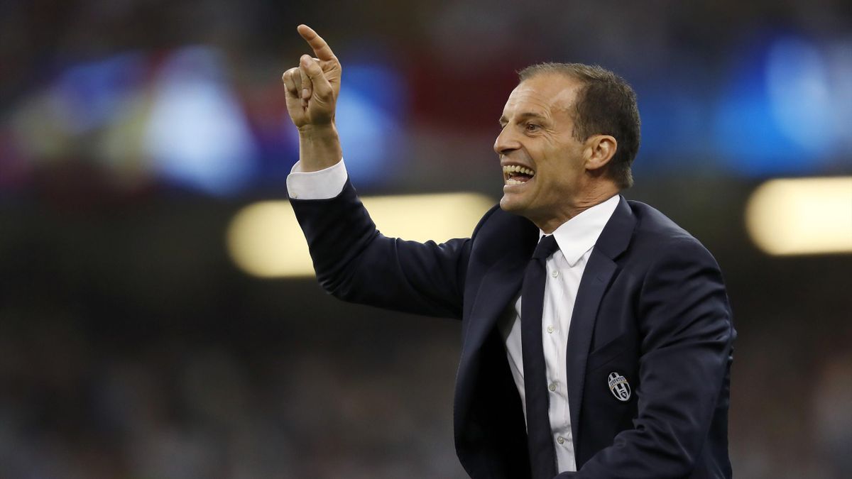 Juventus coach Massimiliano Allegri renews contract until 2020 - Eurosport