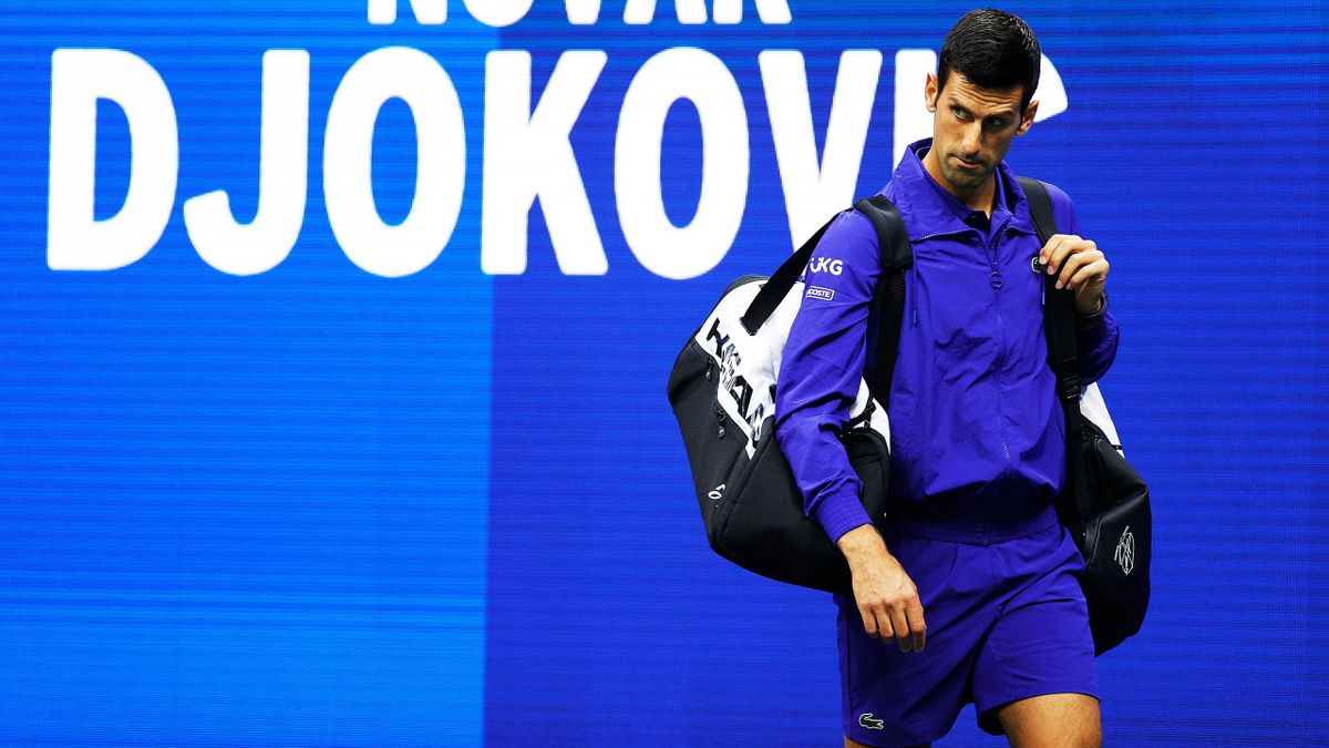 Novak Djokovic bei den US Open