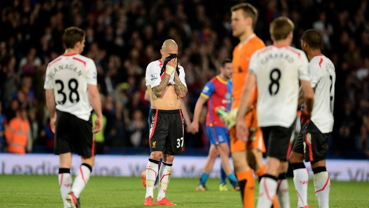 Liverpool Collapse Leaves Title Dream In Tatters Eurosport