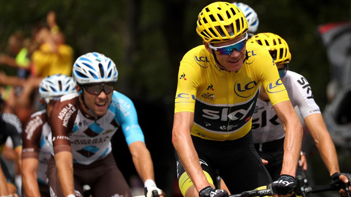 Chris Froome, pelotón Tour de Francia 2017