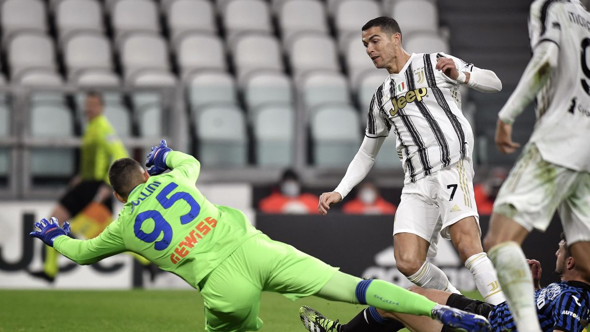 Cristiano Ronaldo, Pierluigi Gollini, Juventus-Atalanta, Getty Images