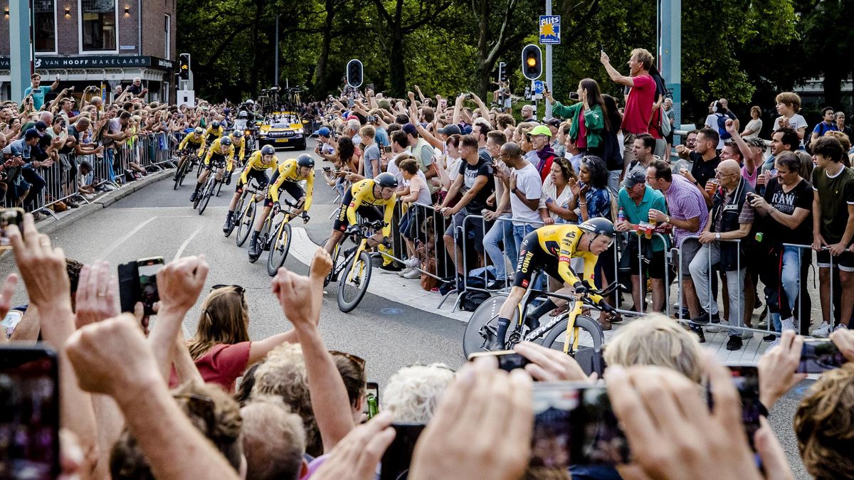 Jumbo-Visma maakte grote indruk tijdens de start van de Vuelta a España