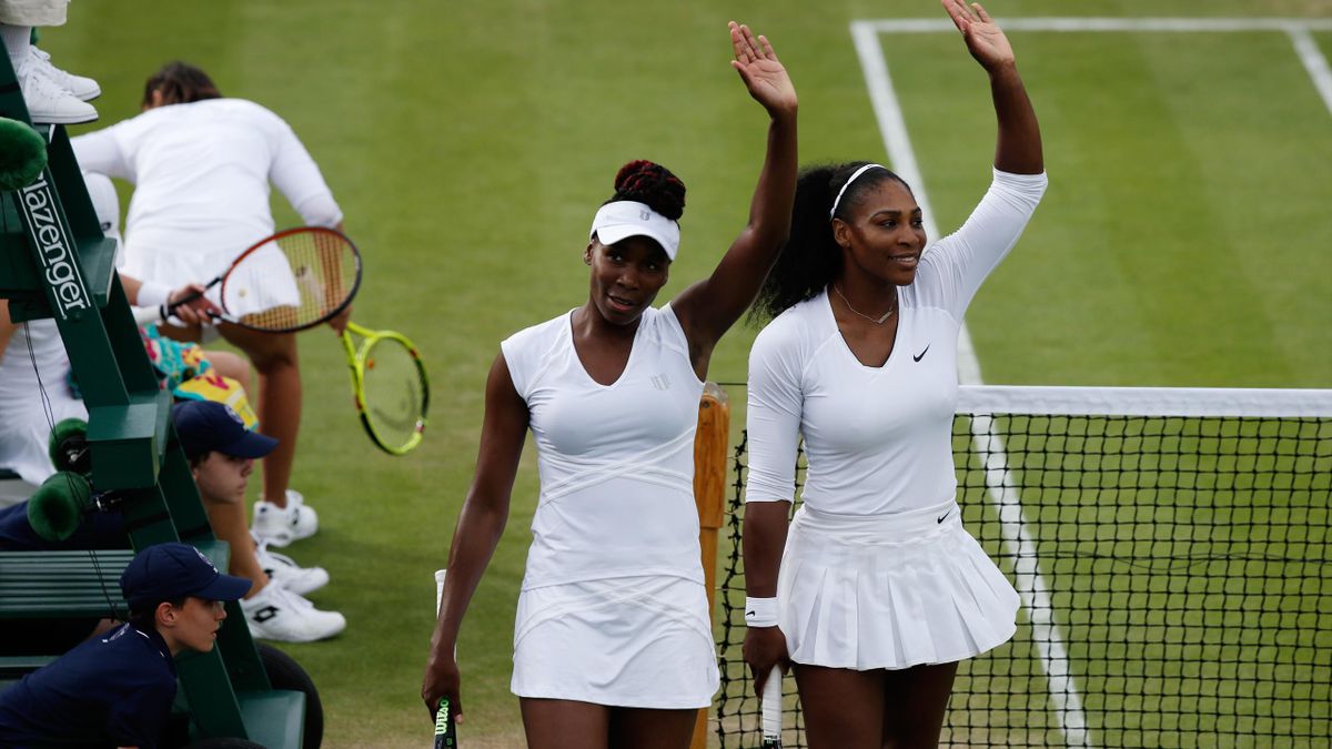 The Williams sisters at Wimbledon